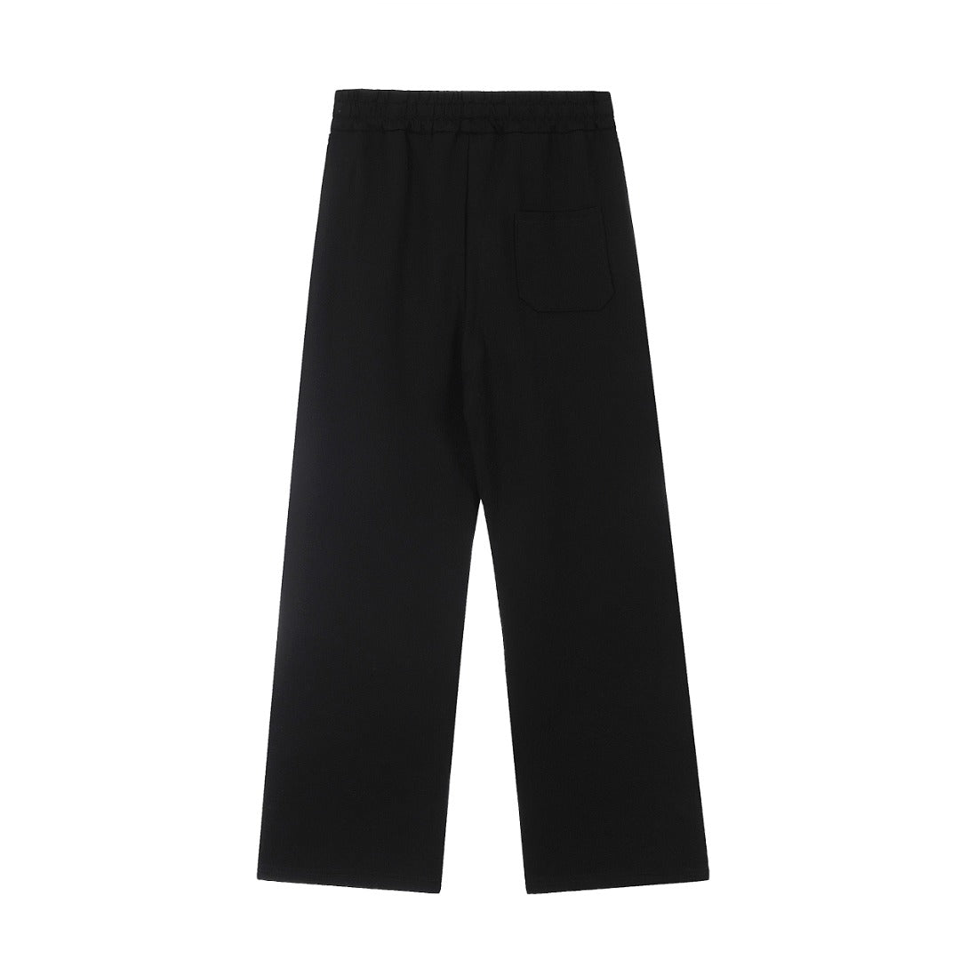 R.Lauren Basic Wide-Leg Unisex Pants