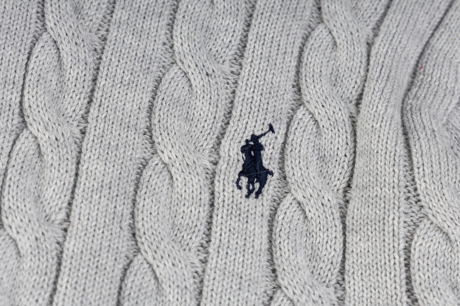 Ralph Lauren Yüksek Yoğunluklu İşlemeli Yarım Balıkçı Yaka Örgü Kazak