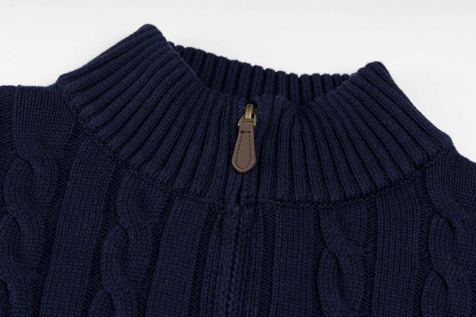 Ralph Lauren Yüksek Yoğunluklu İşlemeli Yarım Balıkçı Yaka Örgü Kazak