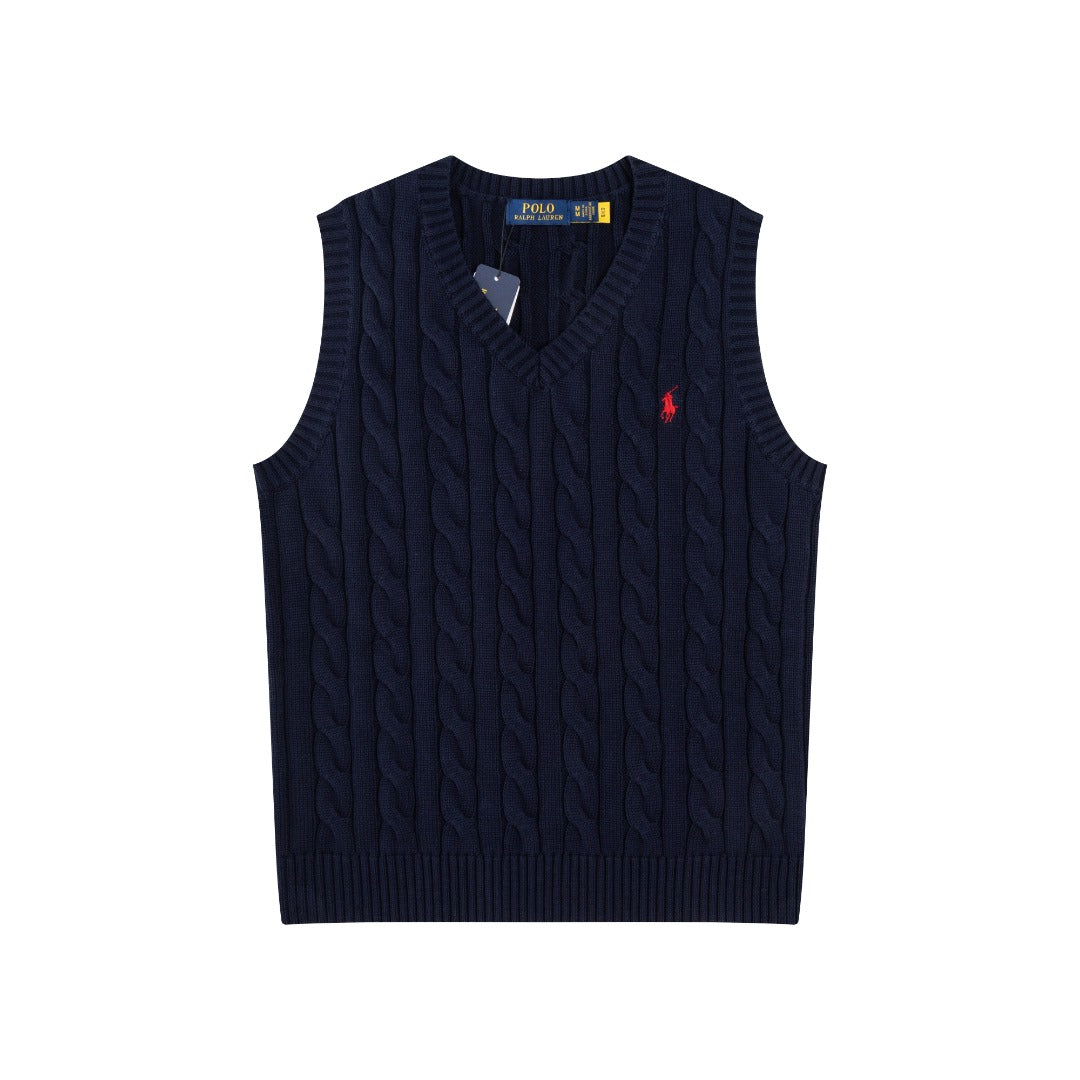 Ralph Lauren Classic Cotton Knit Vest