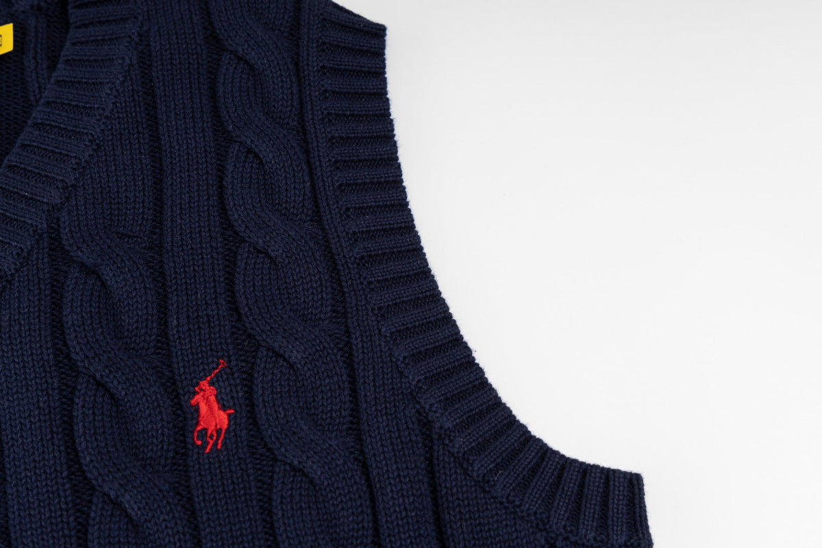Ralph Lauren Classic Cotton Knit Vest