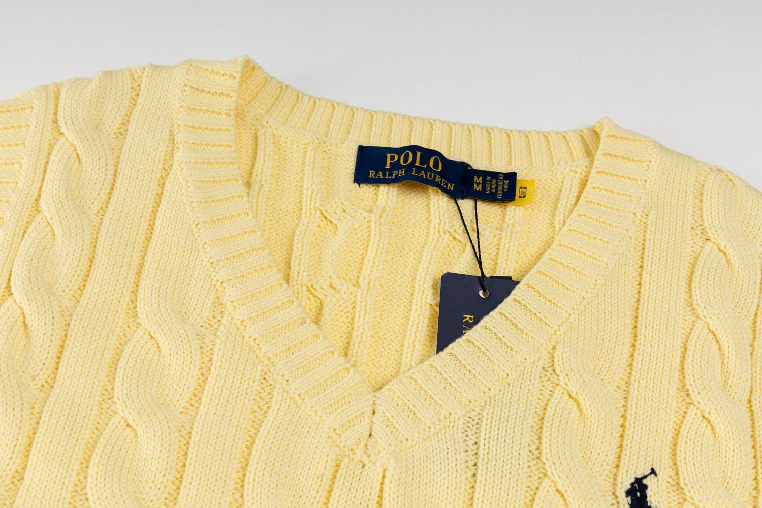 Ralph Lauren Klasik Pamuk Triko Yelek