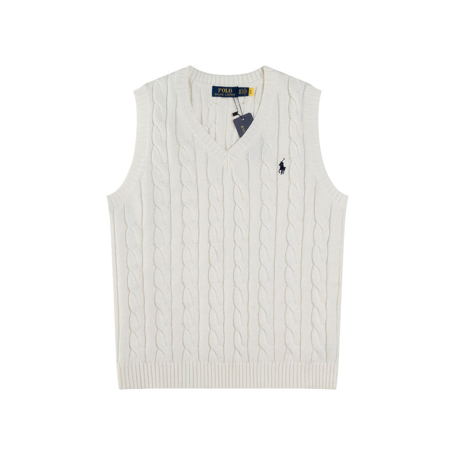 Ralph Lauren Classic Cotton Knit Vest