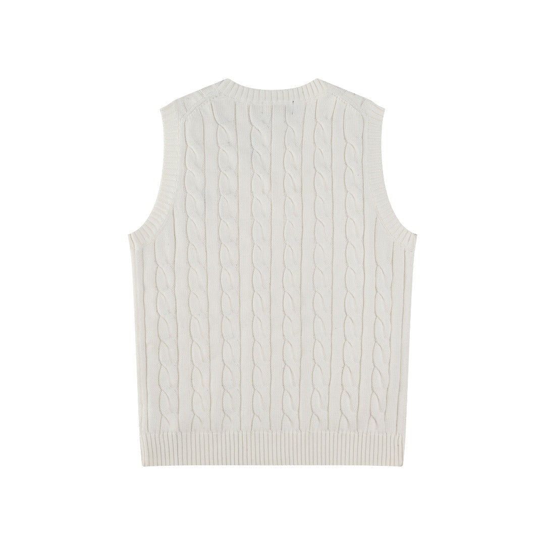 Ralph Lauren Classic Cotton Knit Vest