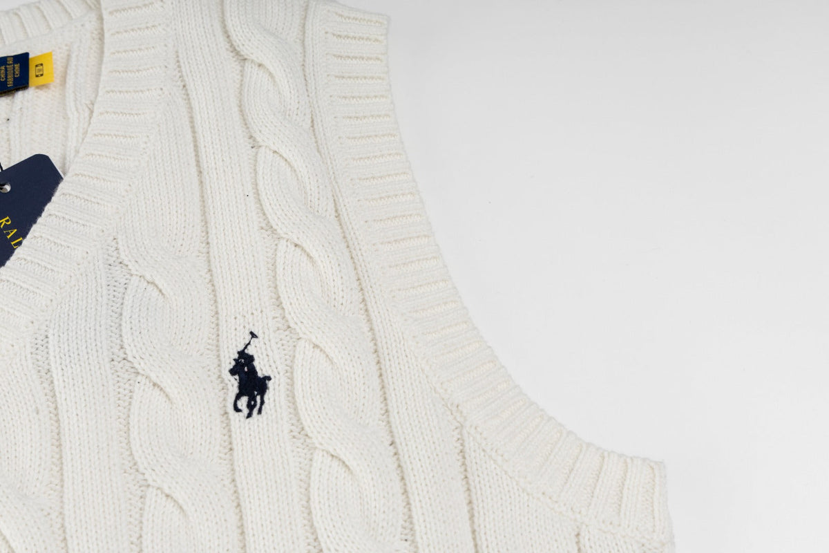 Ralph Lauren Classic Cotton Knit Vest