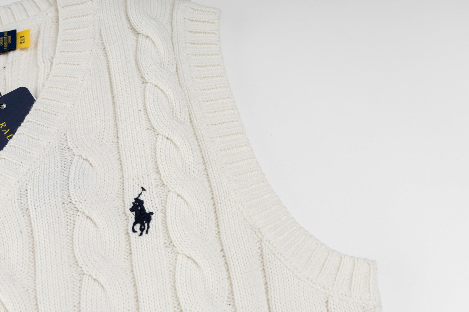 Ralph Lauren Classic Cotton Knit Vest
