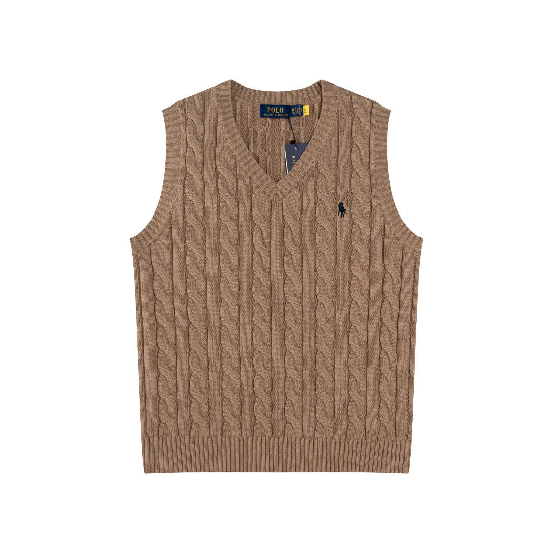 Ralph Lauren Classic Cotton Knit Vest