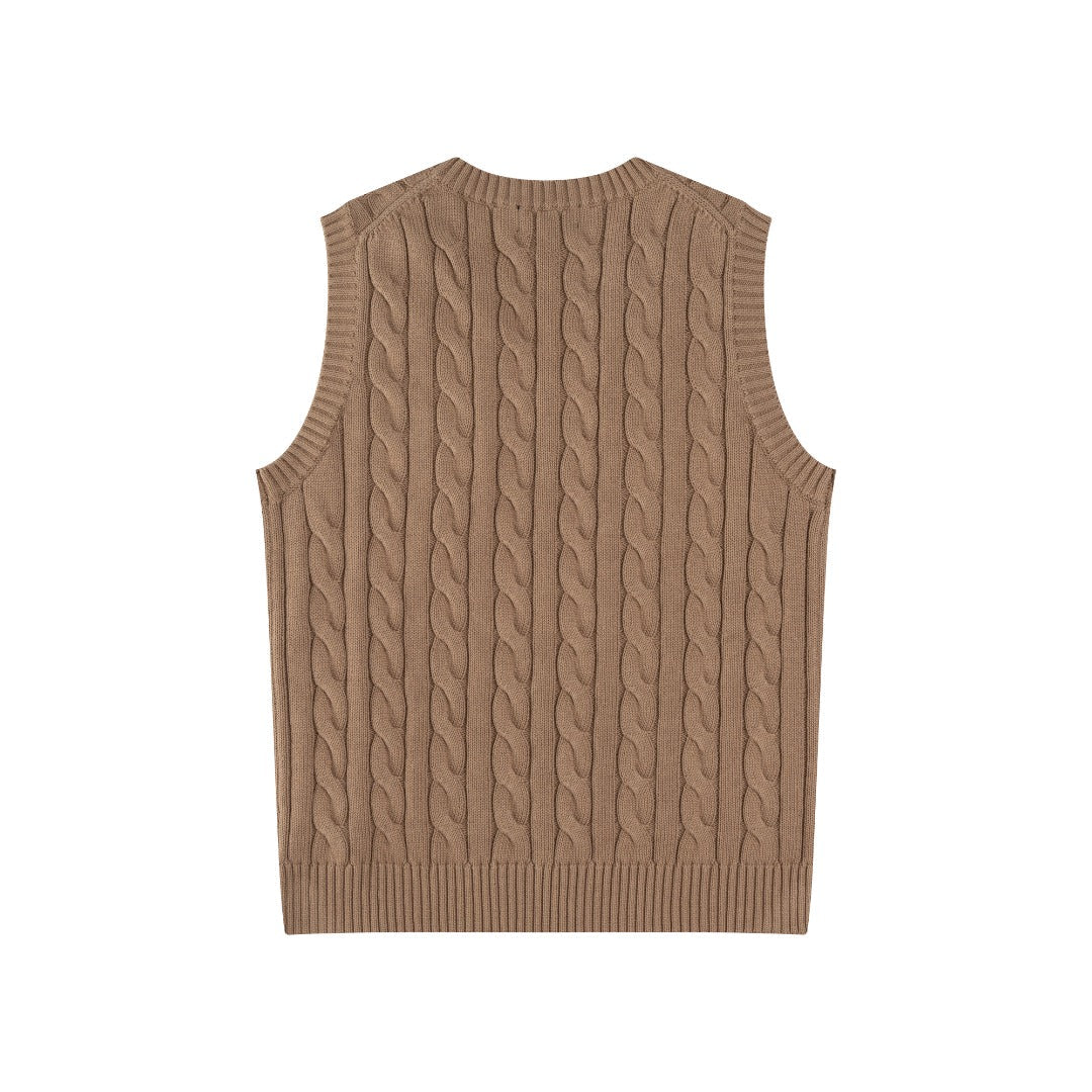 Ralph Lauren Classic Cotton Knit Vest