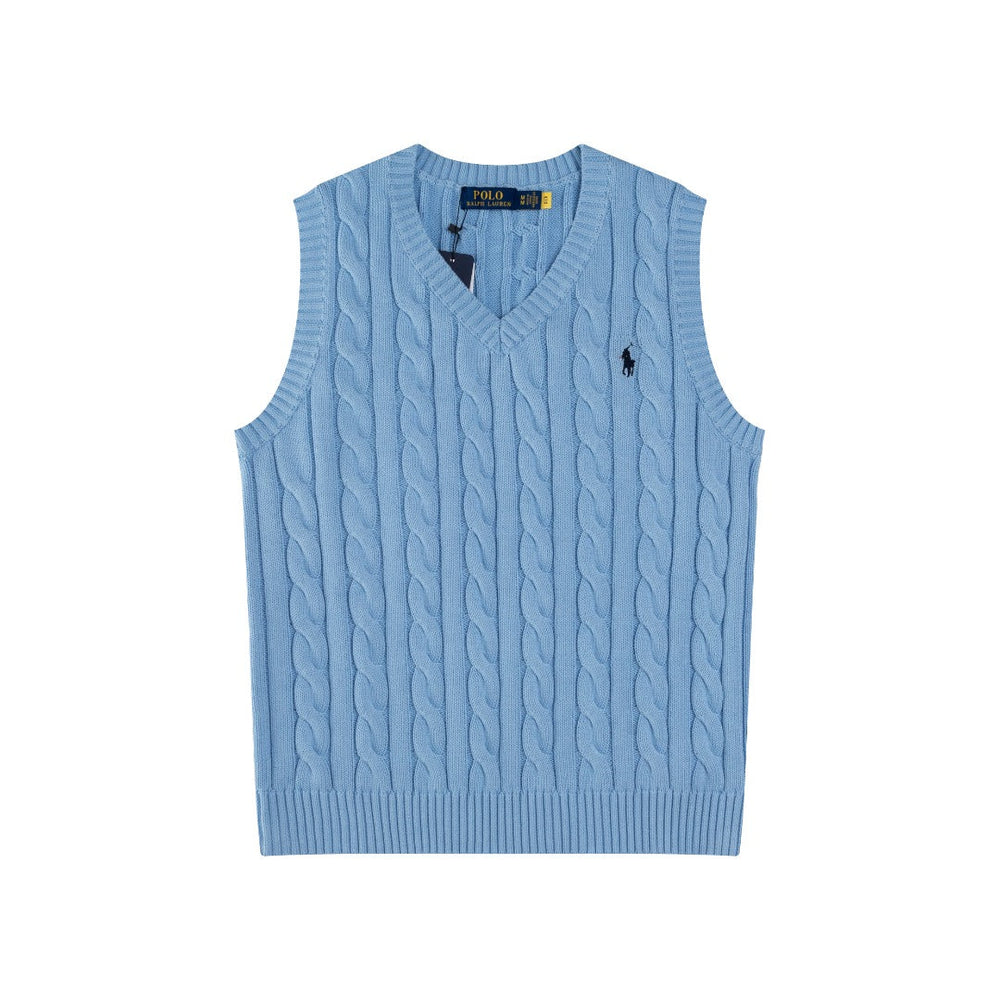 Ralph Lauren Klasik Pamuklu Triko Yelek