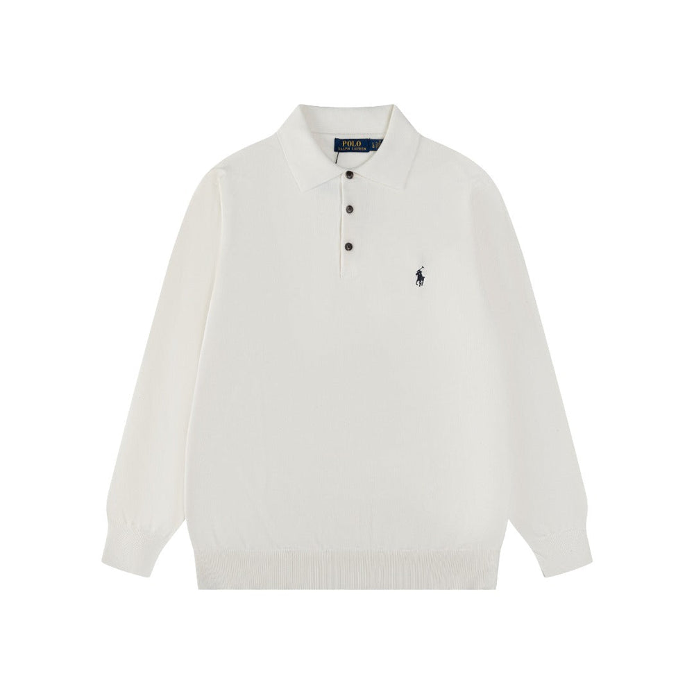 Ralph Lauren Klasik Polo Yaka Pamuklu Sweatshirt