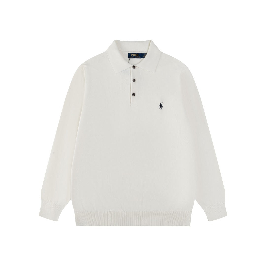 Ralph Lauren Klasik Polo Yaka Pamuklu Sweatshirt