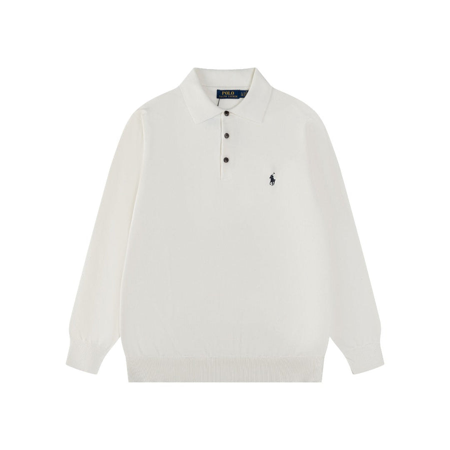 Ralph Lauren Classic Polo Collar Cotton Sweatshirt
