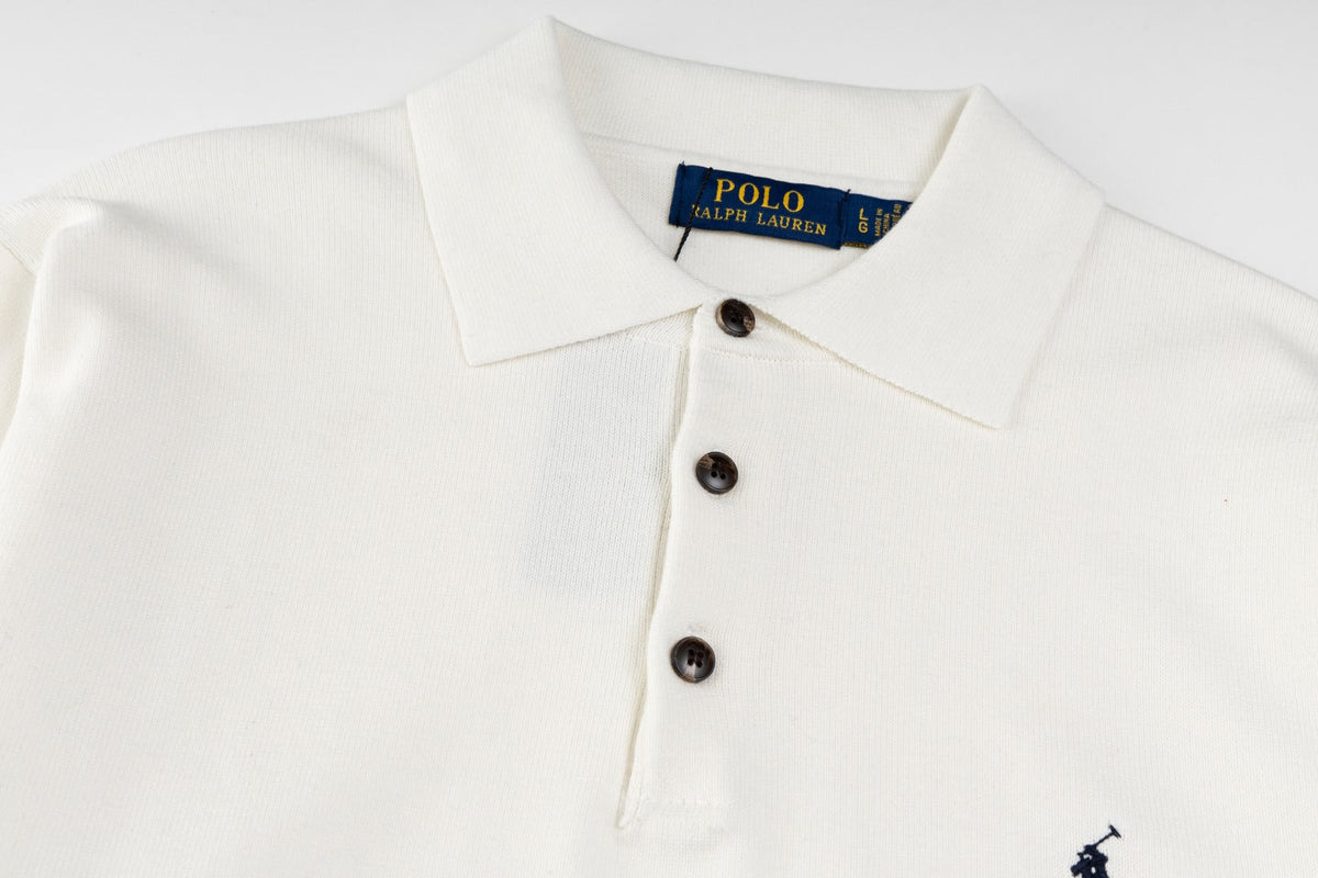 Ralph Lauren Classic Polo Collar Cotton Sweatshirt