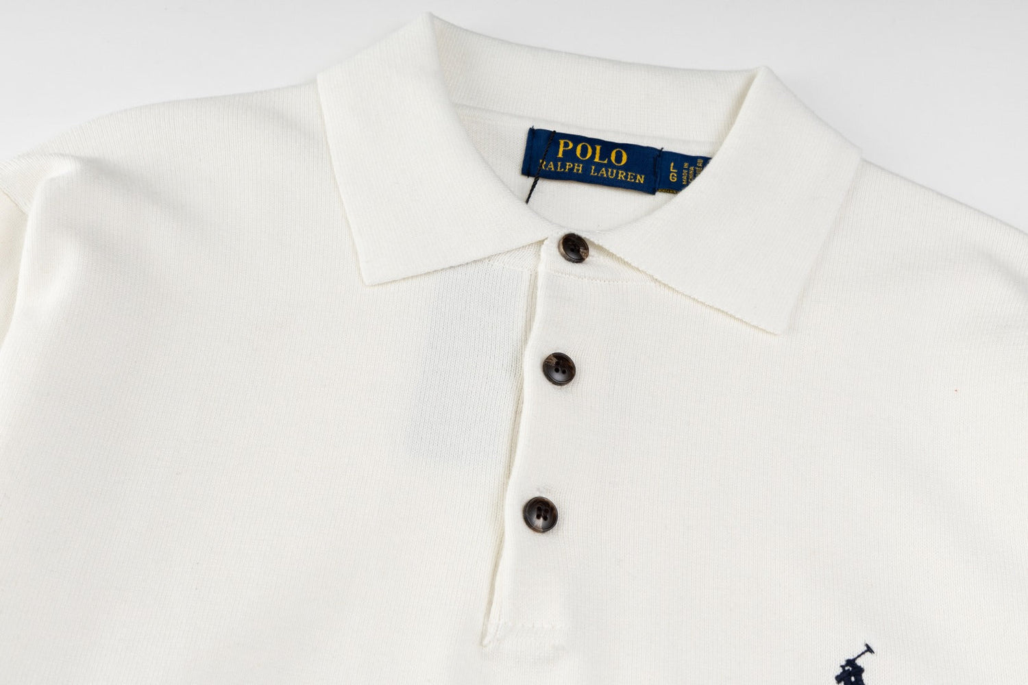 Ralph Lauren Klasik Polo Yaka Pamuklu Sweatshirt