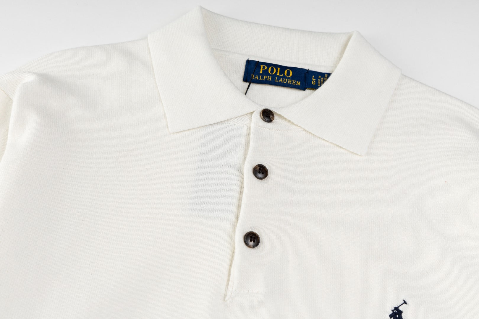 Ralph Lauren Klasik Polo Yaka Pamuklu Sweatshirt