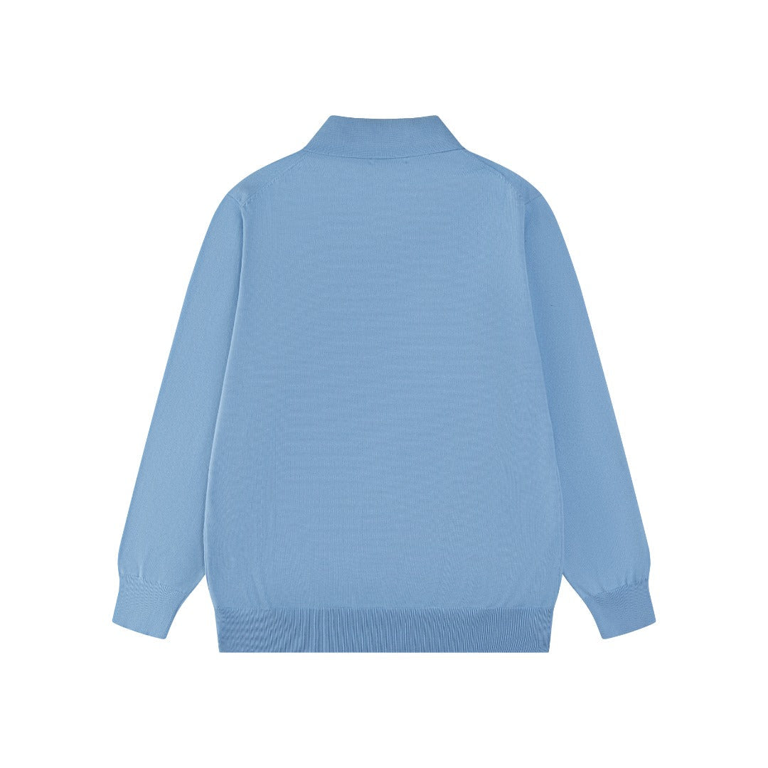 Ralph Lauren Classic Polo Collar Cotton Sweatshirt