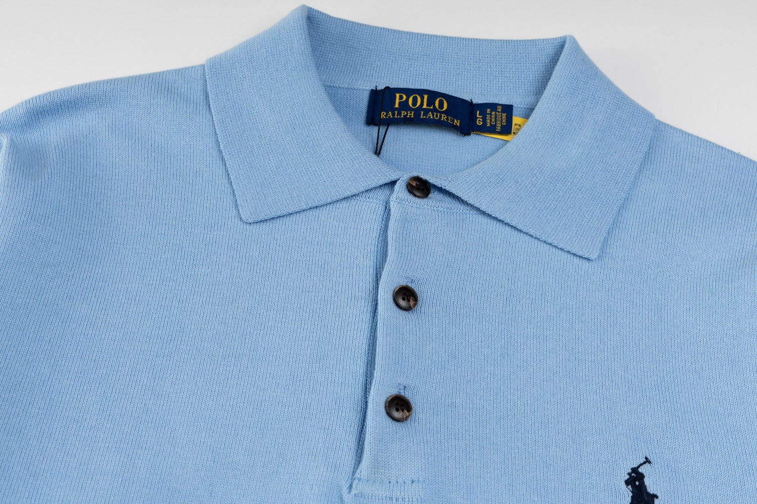 Ralph Lauren Klasik Polo Yaka Pamuklu Sweatshirt