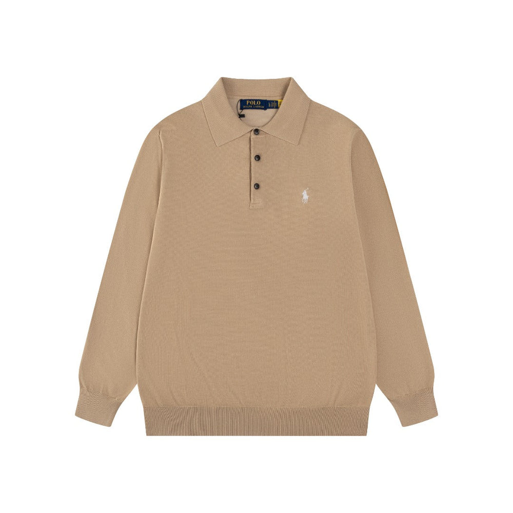 Ralph Lauren Klasik Polo Yaka Pamuklu Sweatshirt