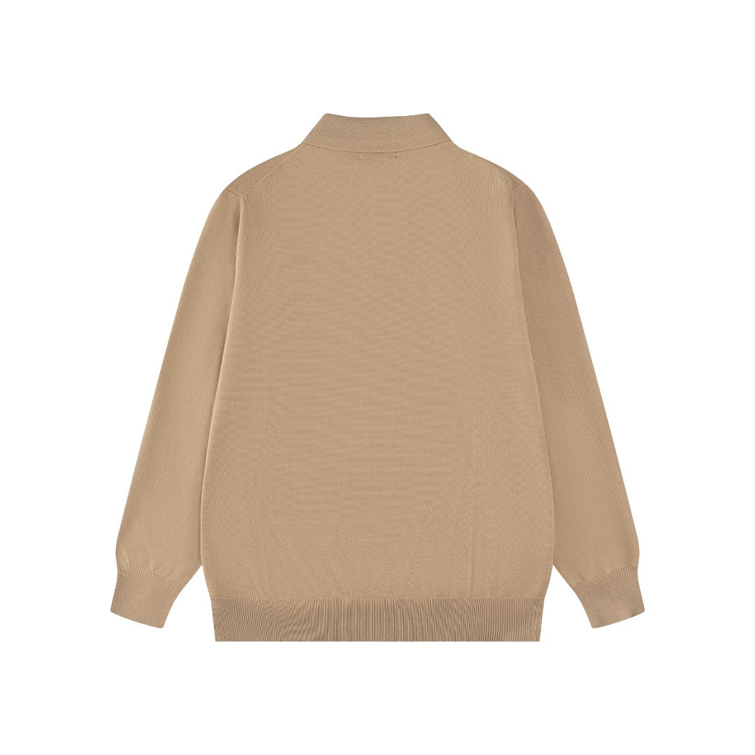 Ralph Lauren Classic Polo Collar Cotton Sweatshirt