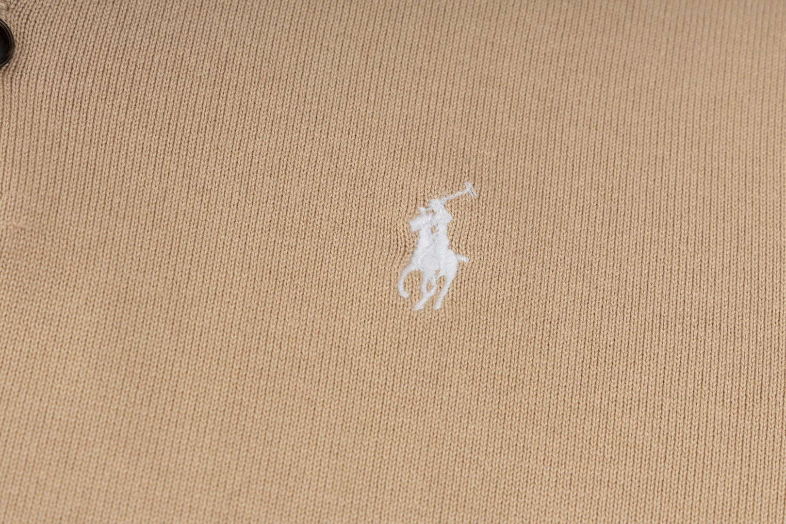 Ralph Lauren Classic Polo Collar Cotton Sweatshirt