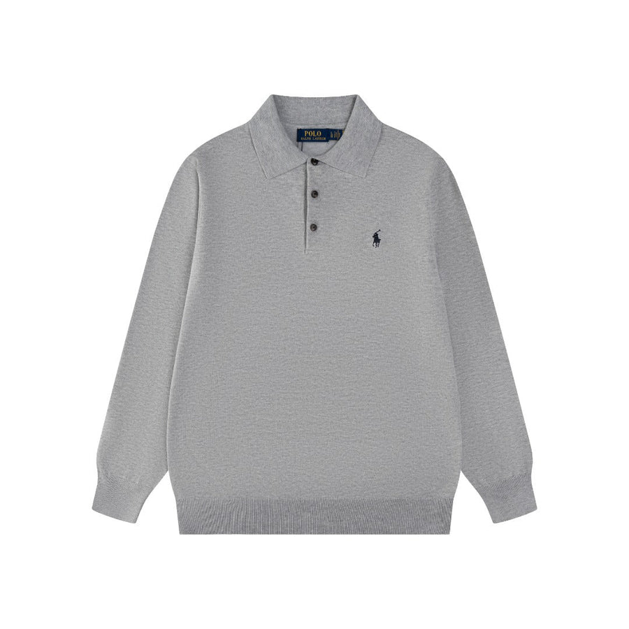 Ralph Lauren Classic Polo Collar Cotton Sweatshirt