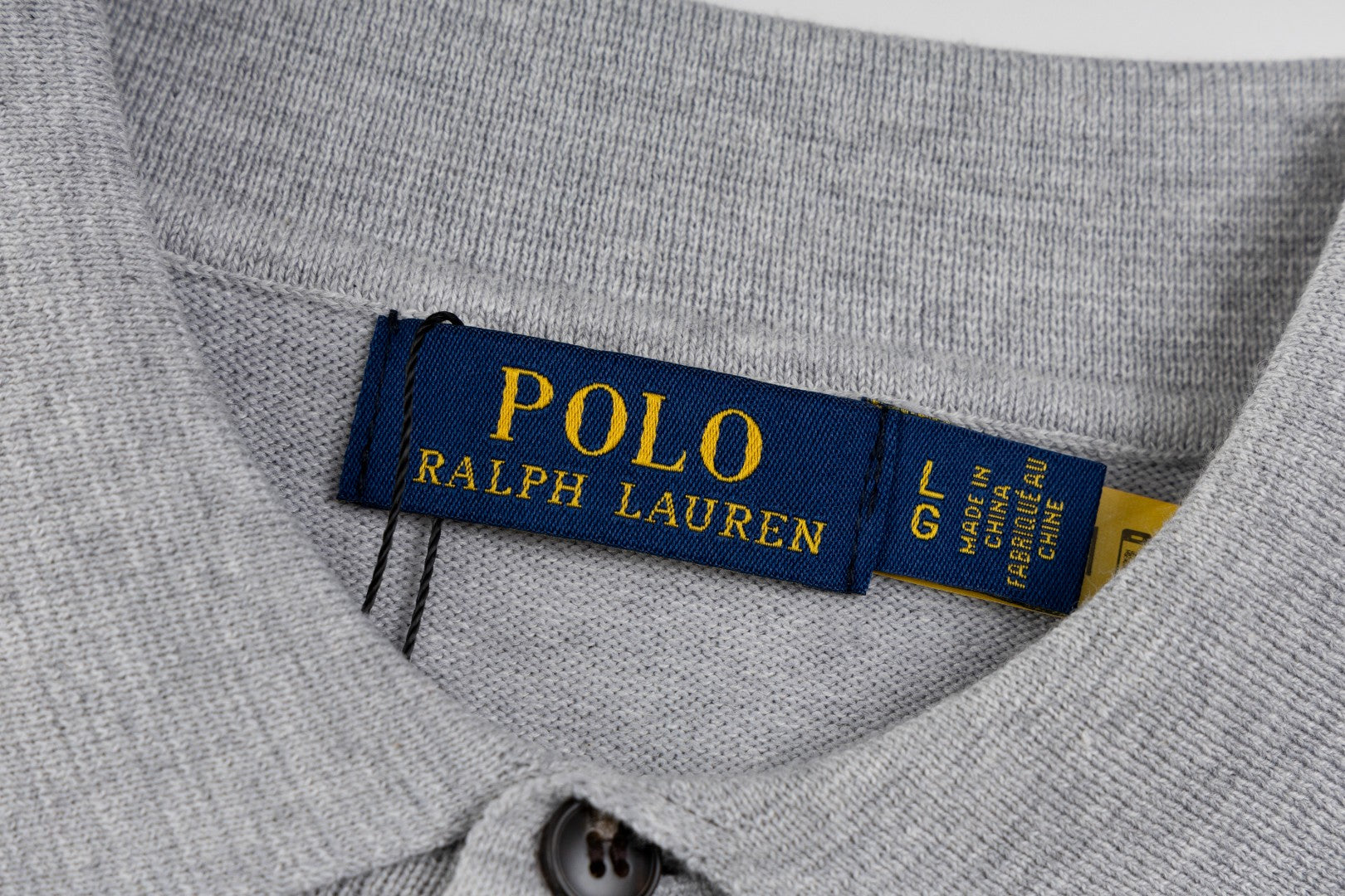 Ralph Lauren Classic Polo Collar Cotton Sweatshirt