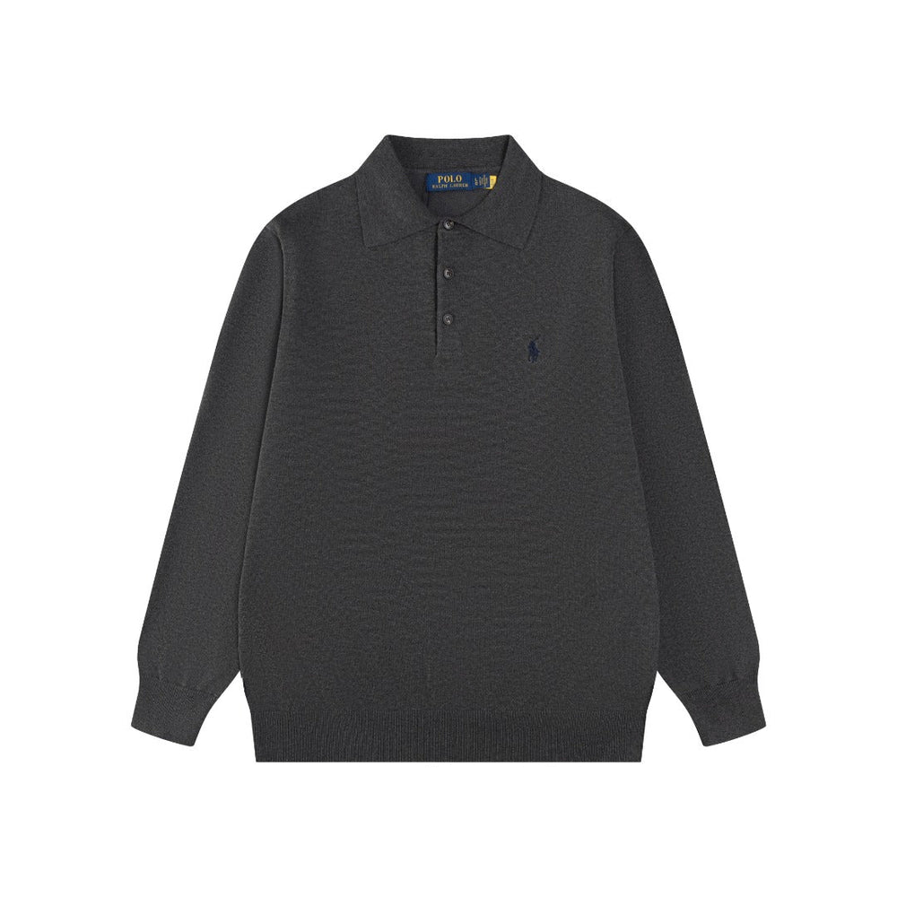 Ralph Lauren Klasik Polo Yaka Pamuklu Sweatshirt