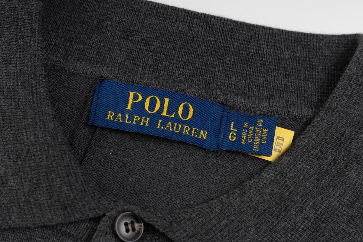 Ralph Lauren Classic Polo Collar Cotton Sweatshirt