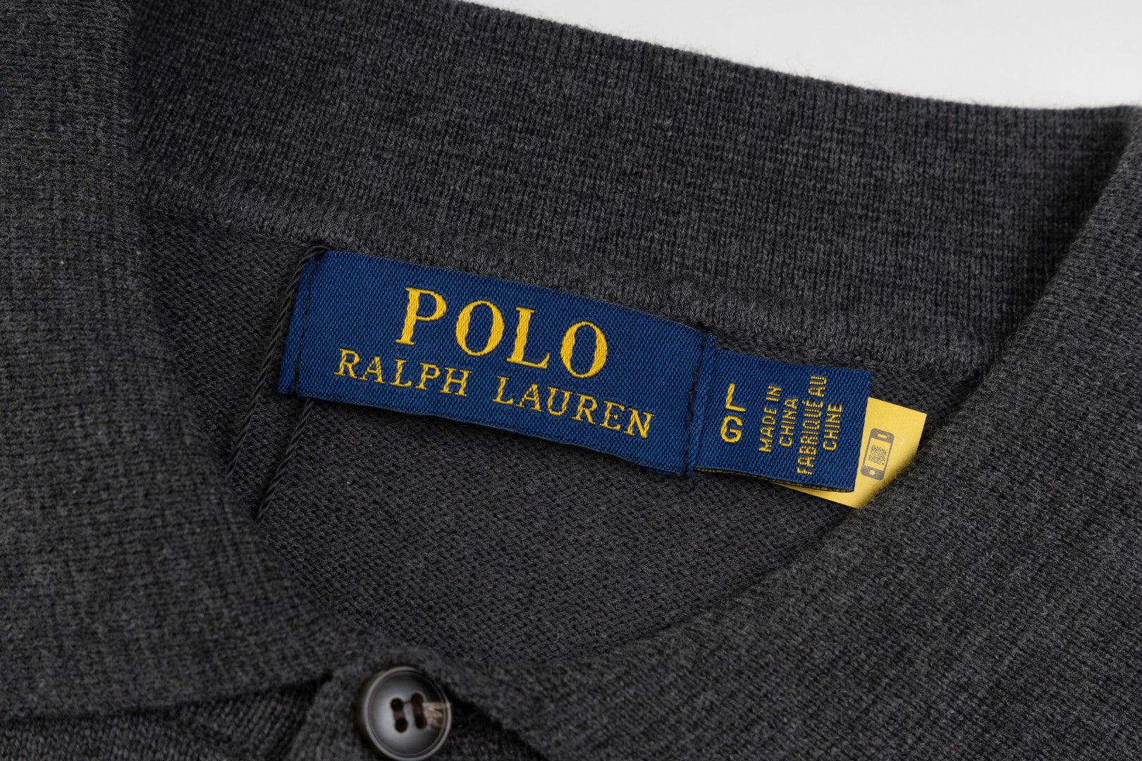 Ralph Lauren Classic Polo Collar Cotton Sweatshirt