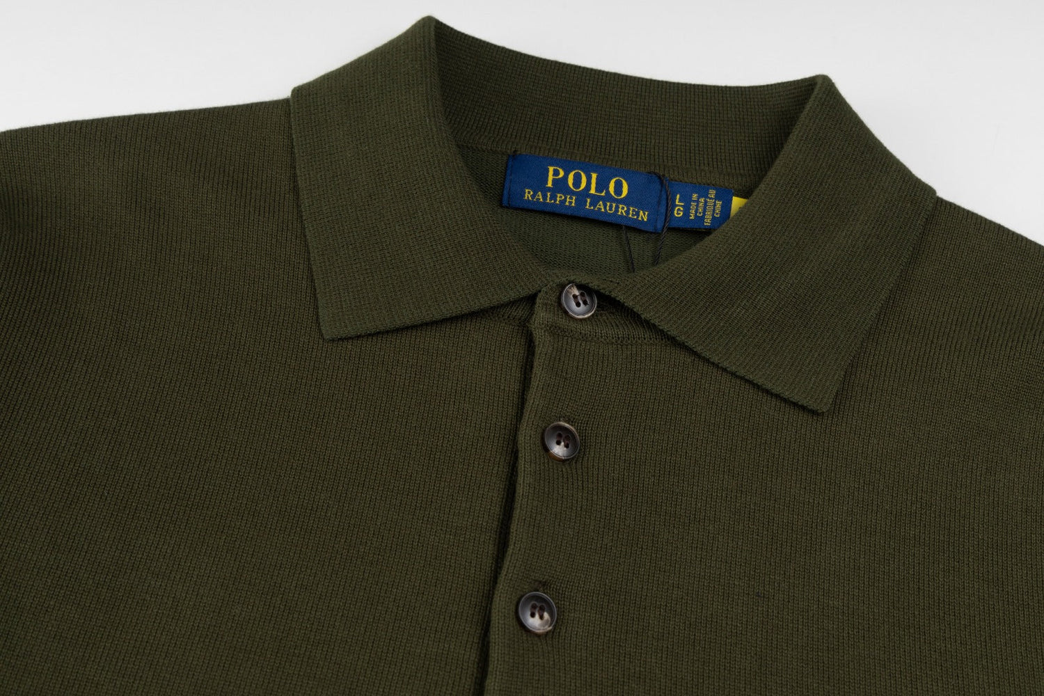 Ralph Lauren Klasik Polo Yaka Pamuklu Sweatshirt