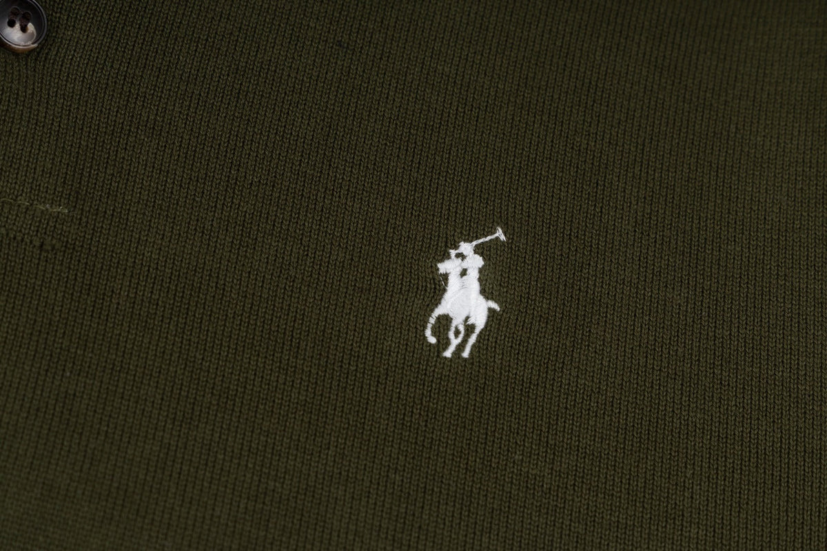 Ralph Lauren Classic Polo Collar Cotton Sweatshirt