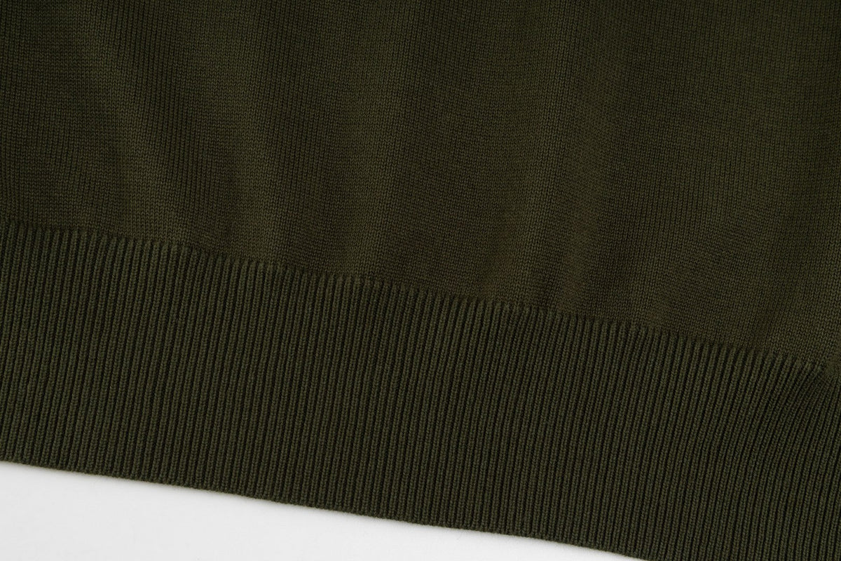 Ralph Lauren Classic Polo Collar Cotton Sweatshirt