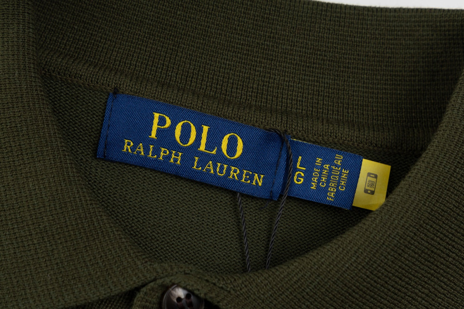 Ralph Lauren Klasik Polo Yaka Pamuklu Sweatshirt