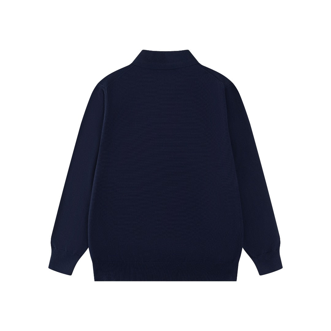 Ralph Lauren Classic Polo Collar Cotton Sweatshirt