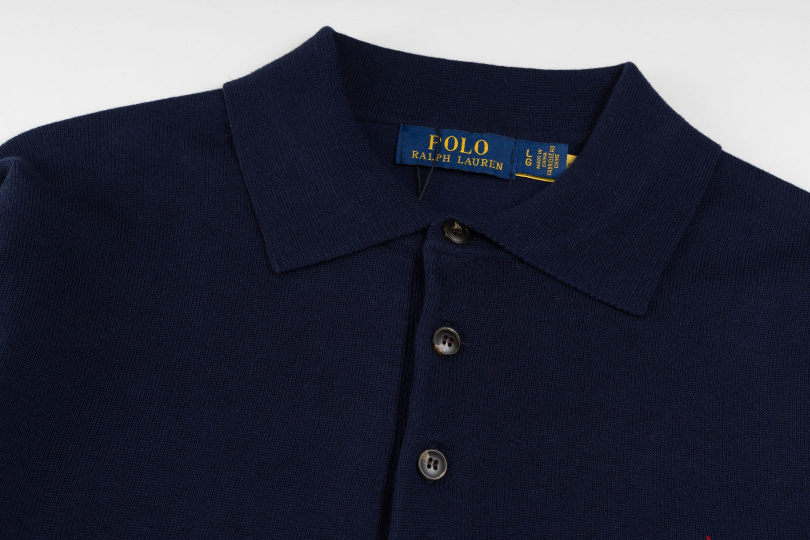 Ralph Lauren Classic Polo Collar Cotton Sweatshirt