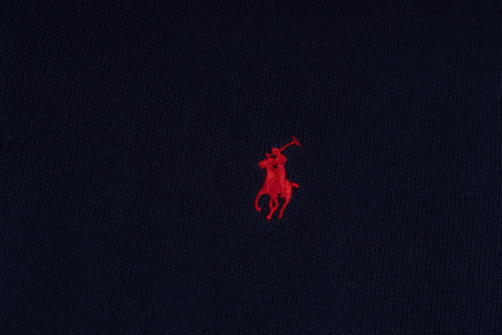 Ralph Lauren Classic Polo Collar Cotton Sweatshirt