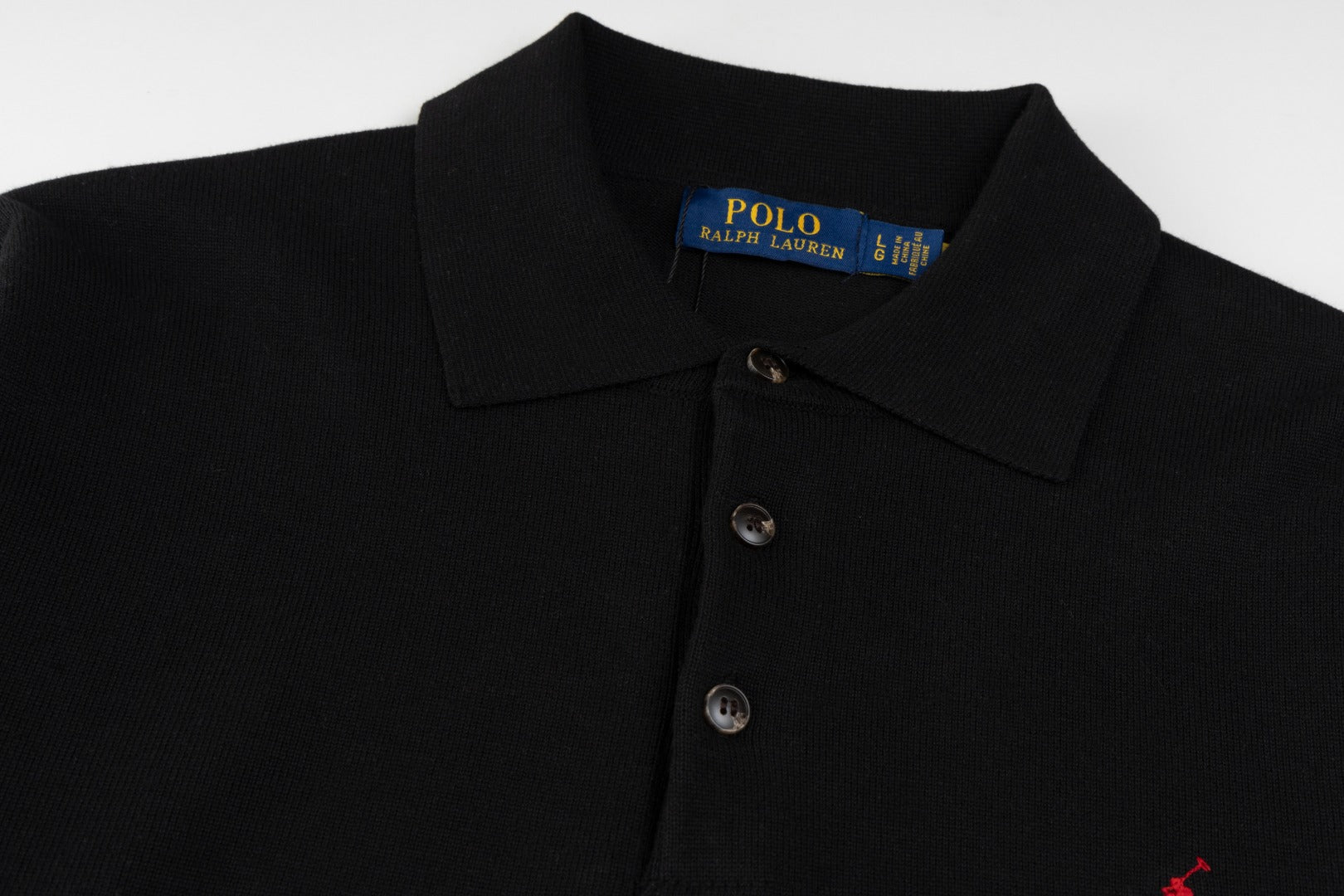Ralph Lauren Classic Polo Collar Cotton Sweatshirt