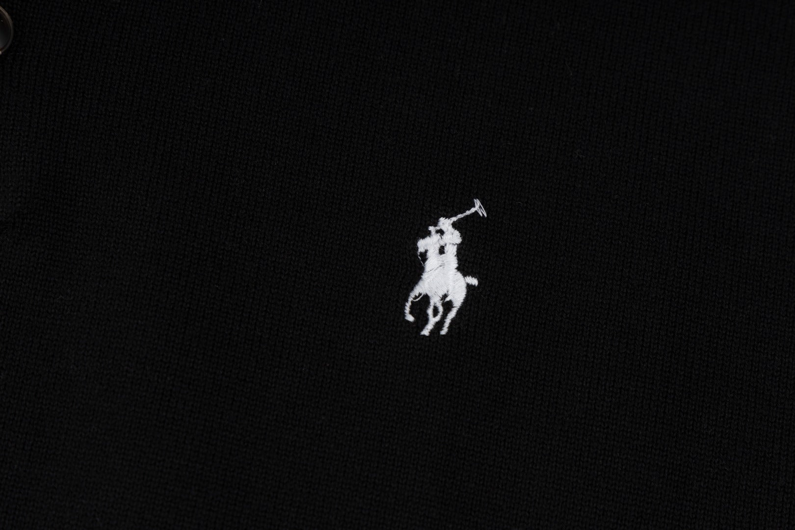 Ralph Lauren Classic Polo Collar Cotton Sweatshirt