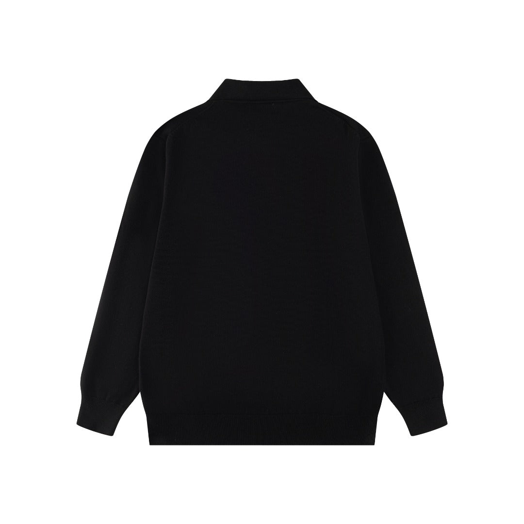 Ralph Lauren Classic Polo Collar Cotton Sweatshirt