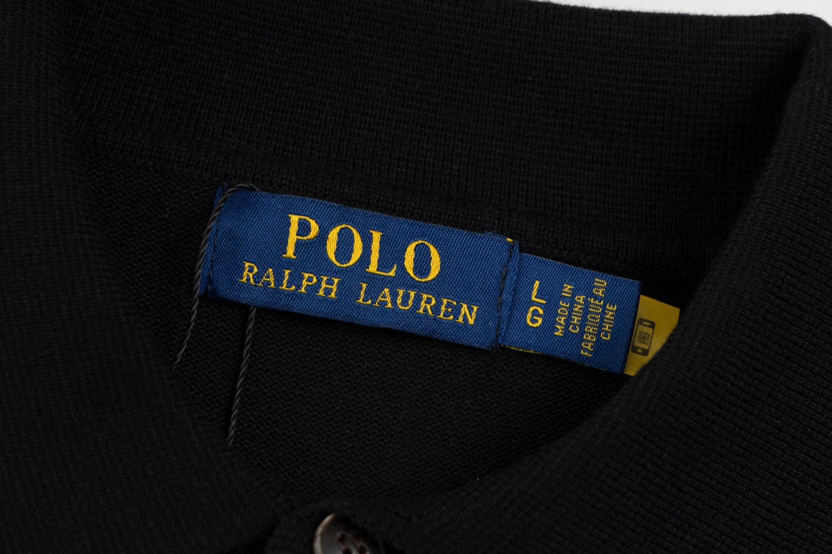 Ralph Lauren Classic Polo Collar Cotton Sweatshirt