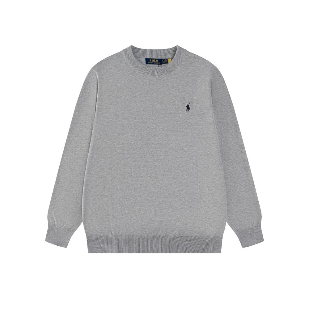 Ralph Lauren Klasik Bisiklet Yaka Pamuklu Sweatshirt