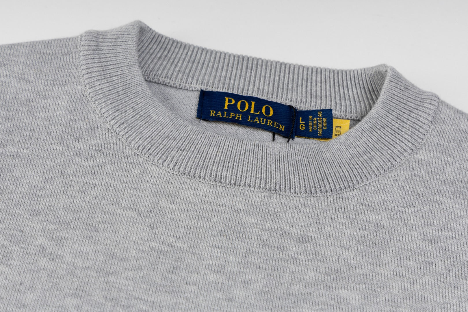 Ralph Lauren Classic Crew Neck Cotton Sweatshirt