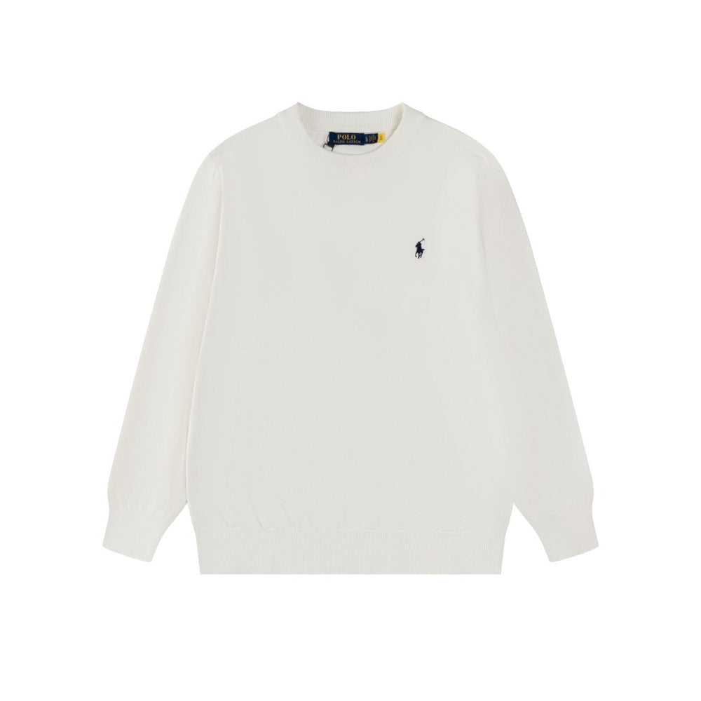 Ralph Lauren Klasik Bisiklet Yaka Pamuk Sweatshirt