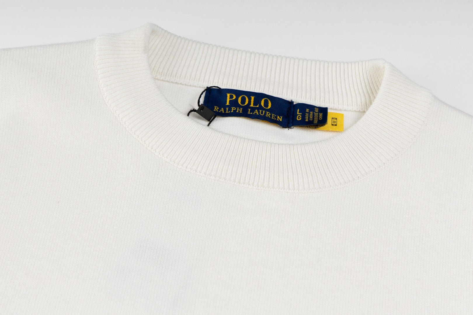 Ralph Lauren Classic Crew Neck Cotton Sweatshirt