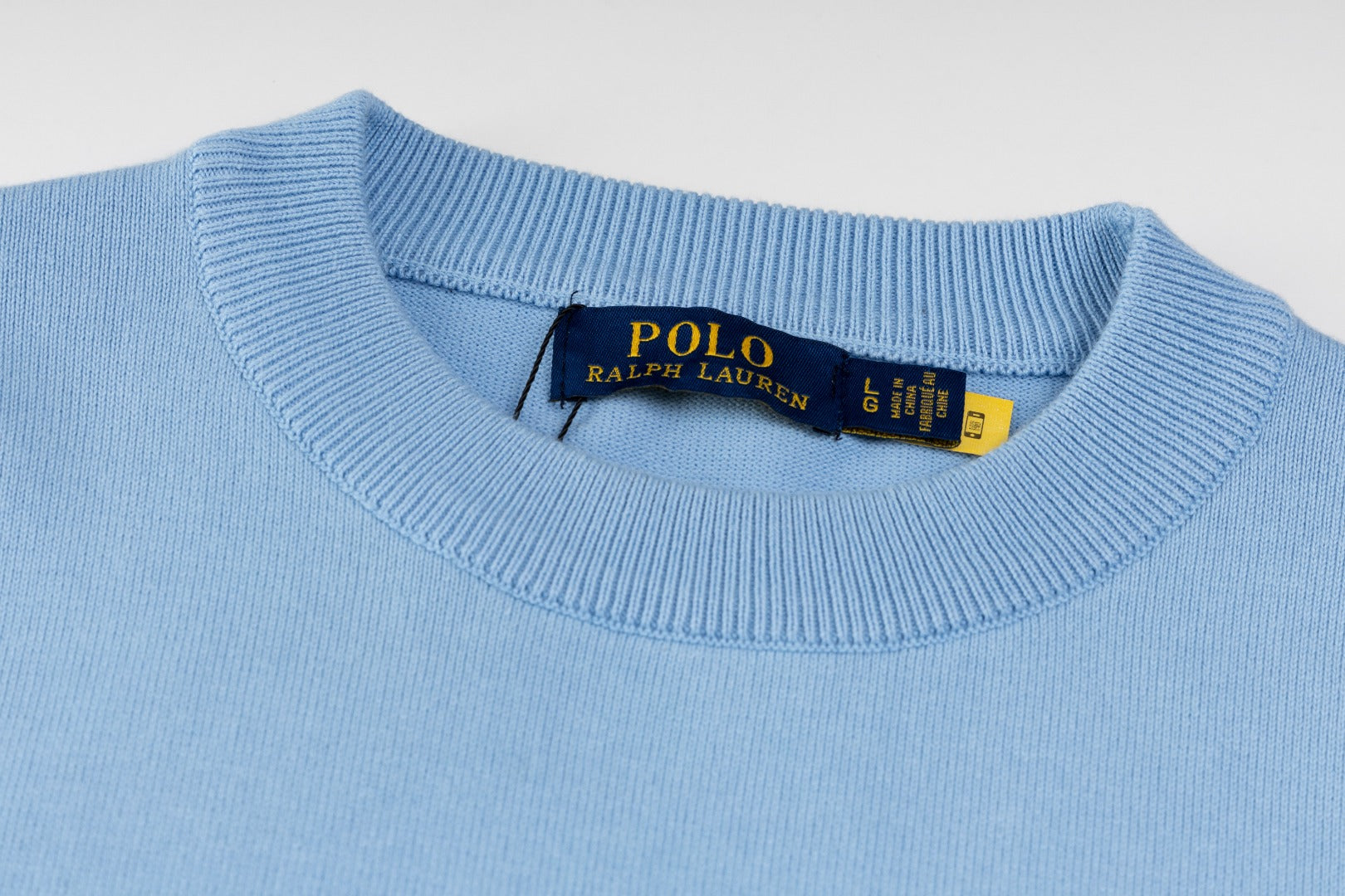 Ralph Lauren Classic Crew Neck Cotton Sweatshirt