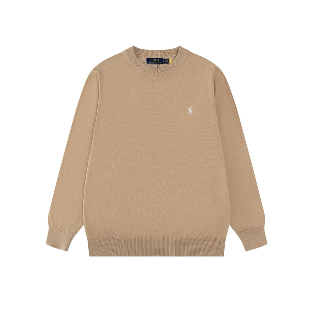 Ralph Lauren Klasik Bisiklet Yaka Pamuklu Sweatshirt