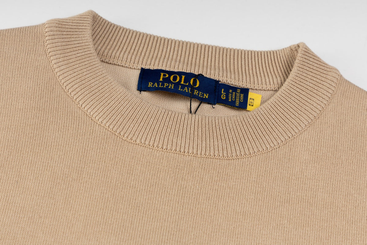 Ralph Lauren Classic Crew Neck Cotton Sweatshirt