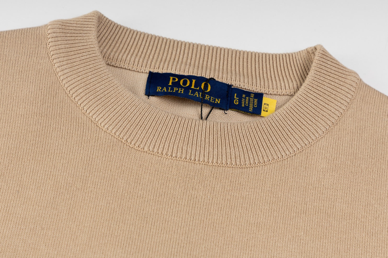 Ralph Lauren Classic Crew Neck Cotton Sweatshirt