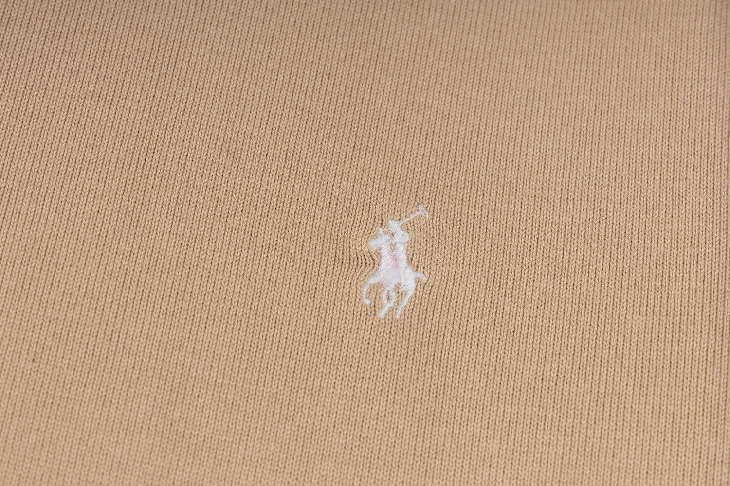 Ralph Lauren Klasik Bisiklet Yaka Pamuklu Sweatshirt
