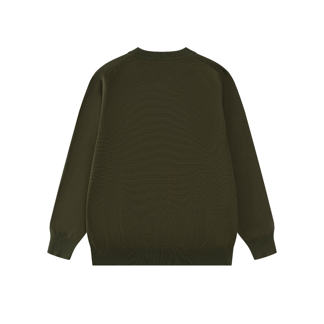 Ralph Lauren Klasik Bisiklet Yaka Pamuklu Sweatshirt